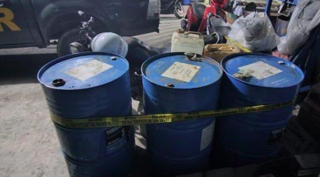 Sat Polairud Banjarmasin Amankan 2.035 Liter Pertalite Ilegal