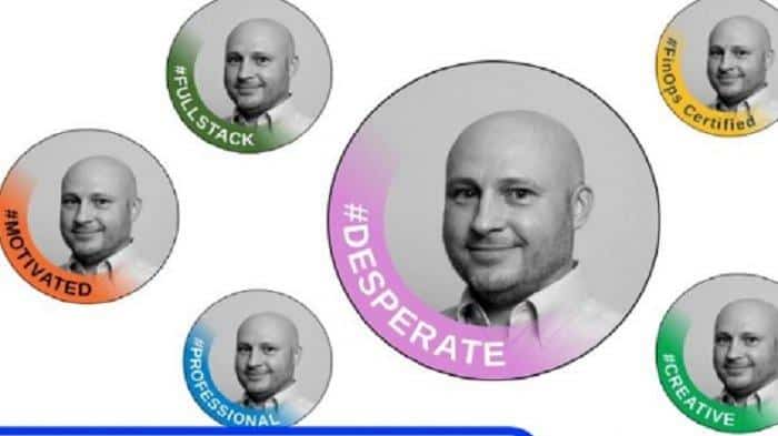 Begini Cara Pasang Tagar DESPERATE di LinkedIn, Simak Artinya