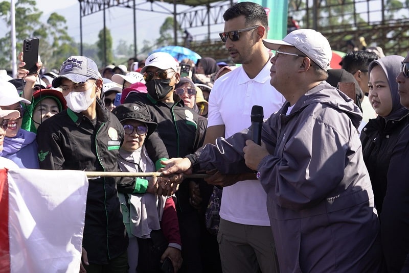 Wakil Ketum PKB Cucun terjun ke lapangan ikut kampanye paslon Bupati Bandung Dadang Supriatna-Ali Syakieb. (Ist)