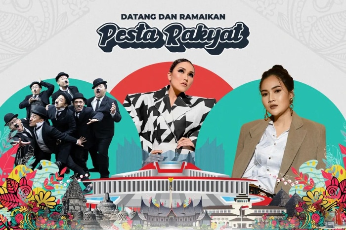 Catat! 5 Lokasi Pesta Rakyat dalam Rangka Pelantikan Presiden 2024 di Jakarta