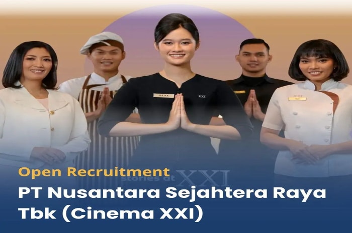Cinema XXI Buka Loker 4 Posisi Lulusan SMA dan SMK di Jakarta