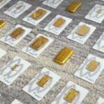 Harga emas batangan PT Aneka Tambang Tbk (Antam) hari ini.