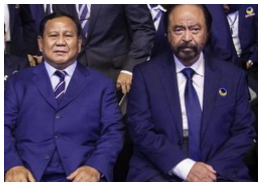 NasDem Komit Dukung Prabowo dari Luar Kabinet