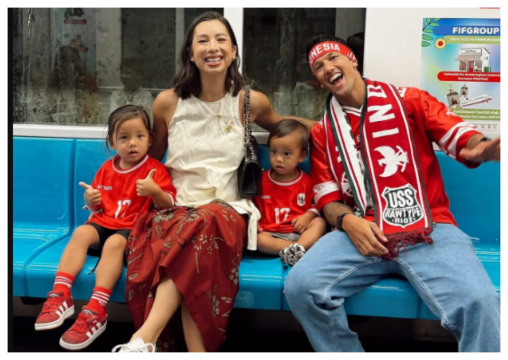 Supermom Tangguh! Jennifer Bachdim Mengasuh 4 Anak tanpa Babysitter