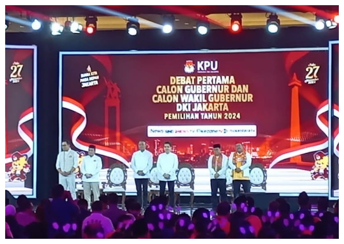 Tiga paslon Gubernur dan Wakil Gubernur DKI Jakarta akan mengikuti debat pamungkas yang digelar malam ini di Hotel Sultan, Jakarta. (Ist)