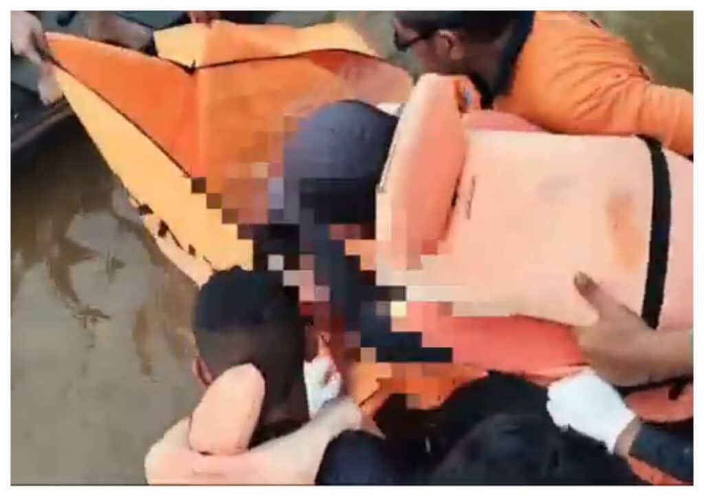 Tim SAR Gabungan Evakuasi Bayi 2 Tahun Hanyut di Sungai Bilah