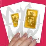 Harga emas batangan PT Aneka Tambang Tbk (Antam) hari ini.