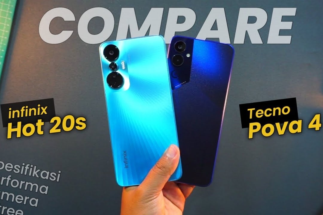 Infinix Hot 20s Vs Tecno Pova 4, Harga Sama Tetapi Spesifikasi Gacor Mana?