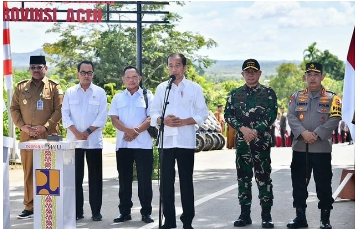Jokowi Peresmian Jalan
