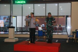 Sinergi Polri-TNI, Polres Jakarta Utara Ciptakan Kondisi Damai Pilkada