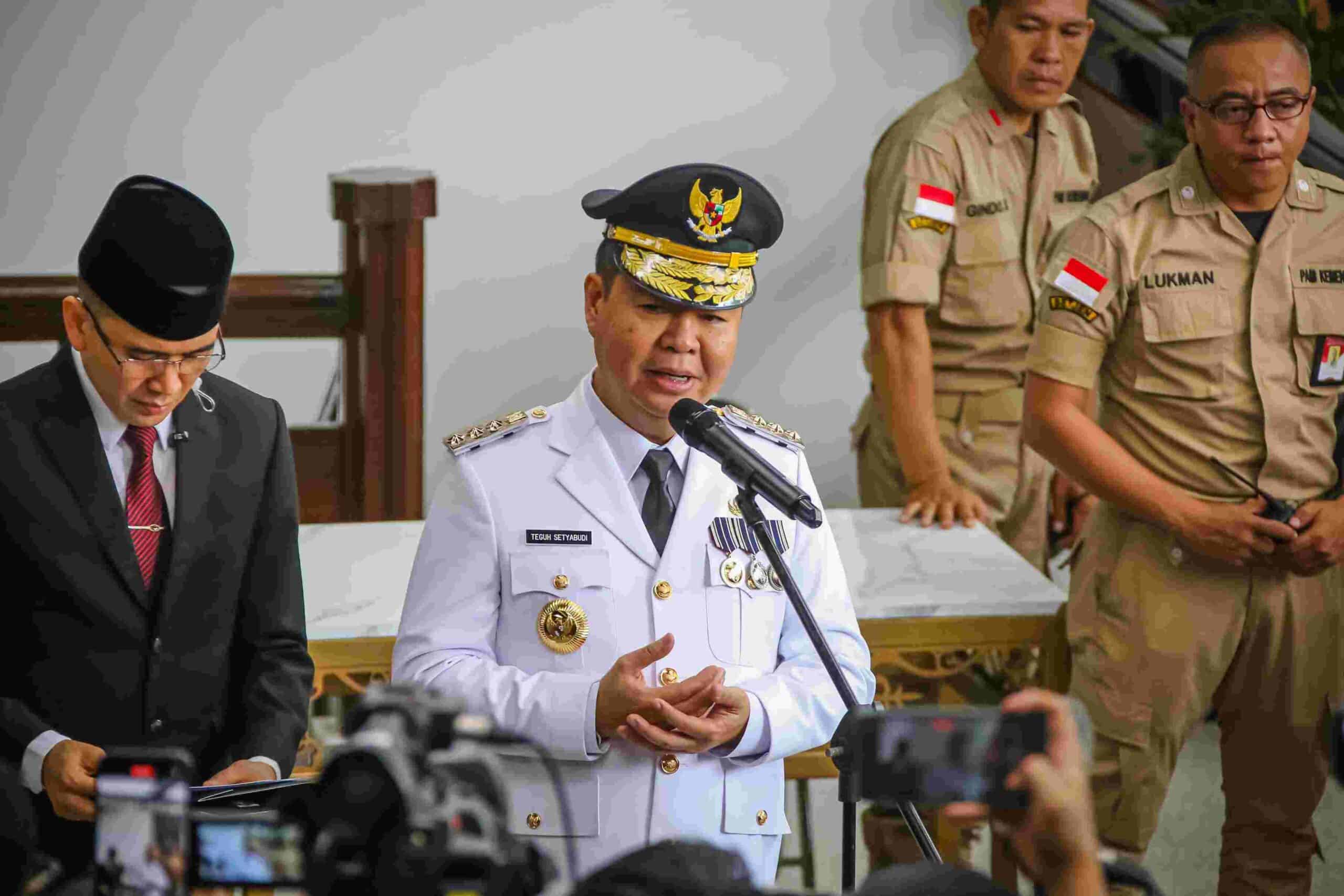 Penjabat (Pj) Gubernur DKI Jakarta, Teguh Setyabudi siap lanjutkan program Heru Budi Hartono. (Aldi)