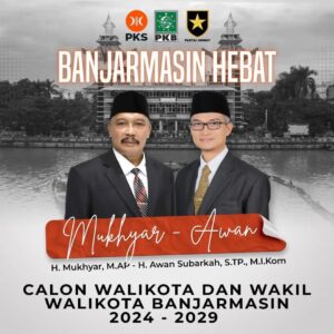 Survei: Mukhyar Masih Memimpin di Kota Banjarmasin