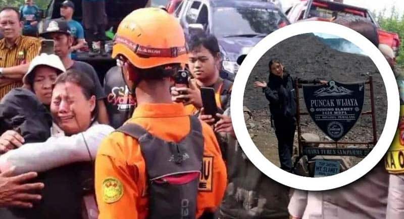 Sosok Naomi Tersesat Tiga Hari di Gunung Slamet, ini Kisahnya