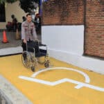 Fasilitas yang disediakan Polri untuk kaum disabilitas makin meningkat. (Aris MP)
