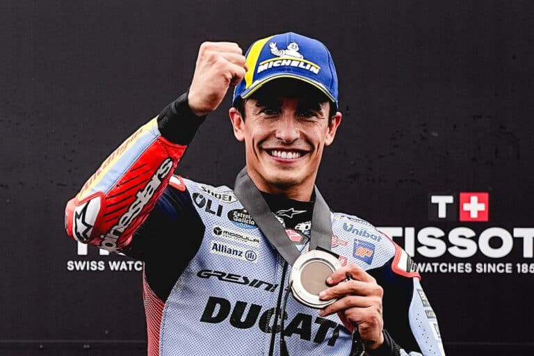 Marc Marquez,rebut pole position Aragon 2025. (Ist)