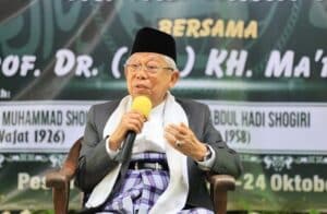 Ma’ruf Amin Kembali Berdakwah dan Pimpin Rapat Dewan Syura PKB Usai Purna Tugas
