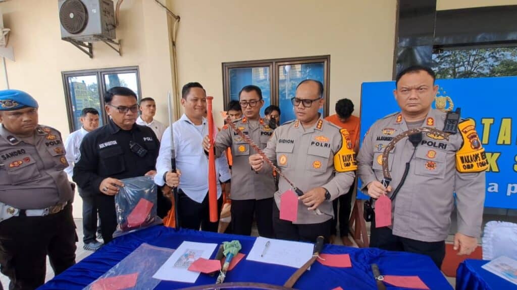 Polrestabes Medan Gulung 20 Anggota Gank Motor di Sunggal, 1 Korban Tewas