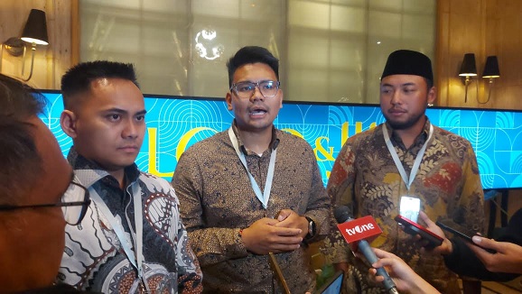 Abcandra Muhammad Akbar Supratman, anggota DPD. (Aris MP)