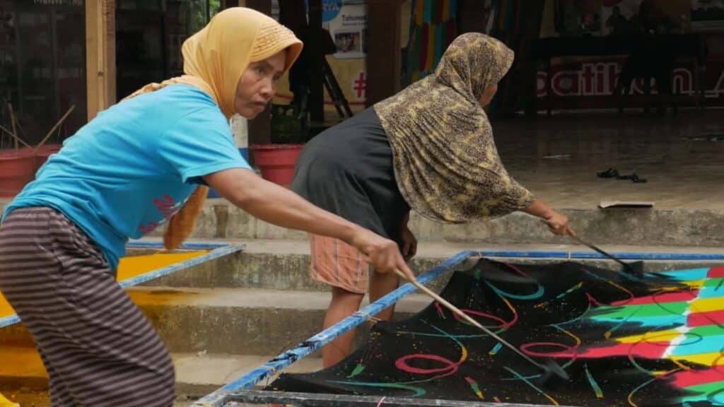 Potensi Batik Ciprat Warga Kampung Idiot Ponorogo