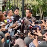 Mantan Wali Kota Bogor Bima Arya penuhi panggilan Presiden Terpilih Prabowo Subianto di Kertanegara. (Nicho)