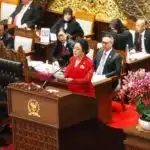 Ketua DPR Puan Maharani memimpin rapat rapipurna penambahan komisi untuk menyelaraskan dengan pemerintahan Prabowo - Gibran. (Ist)