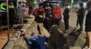 Jangan Ditiru! Mabuk Ngebut Tabrak Trotoar, Warga Jepara Kehilangan Nyawa