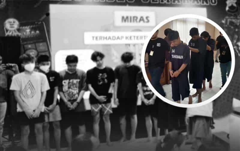 Gangster Tawuran di Semarang Dapat Sponsor dari Judi Online