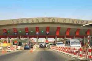 Tarif Tol Jakarta-Tangerang Naik Rp 1.000