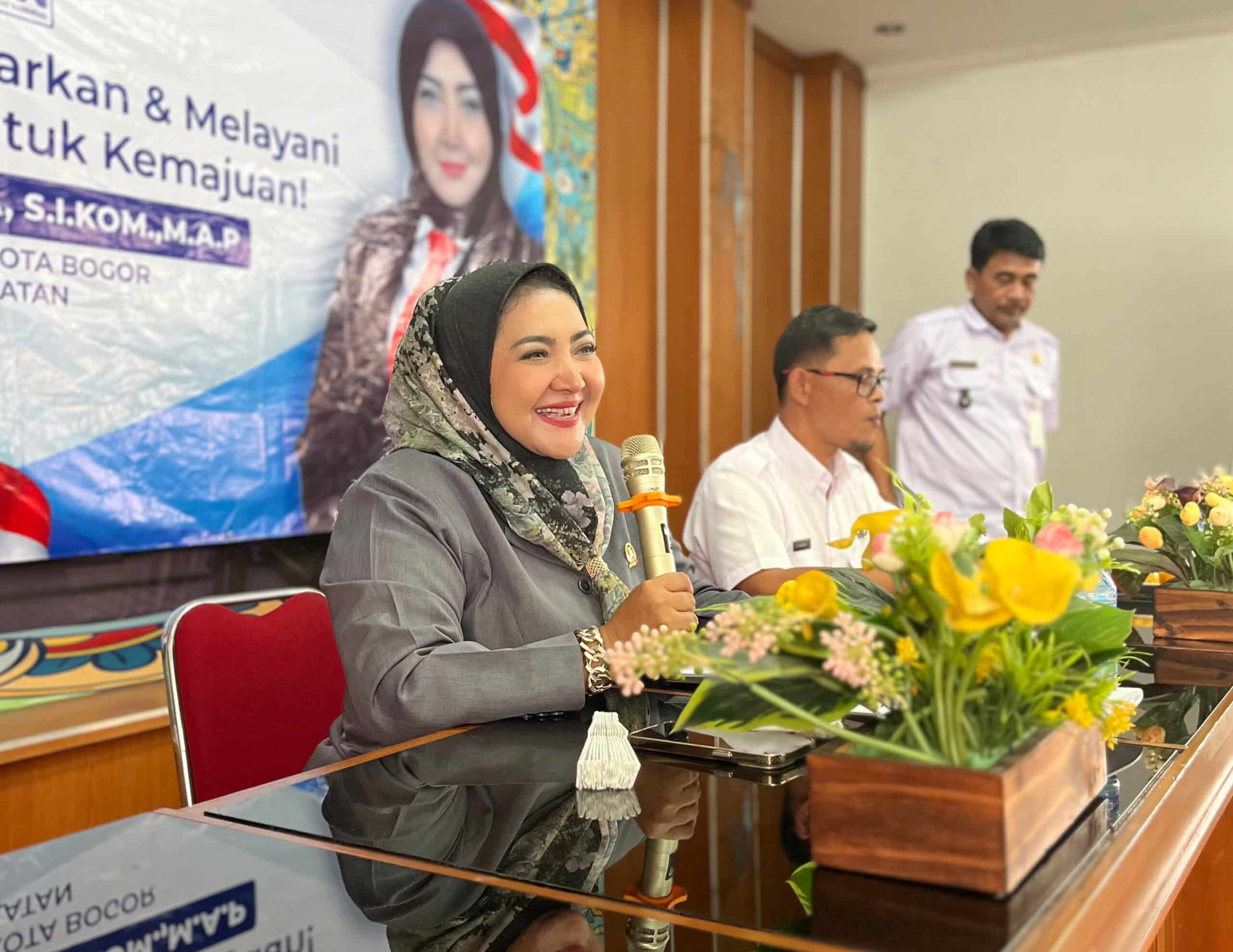 Anggota DPRD Kota Bogor, Fraksi PAN, Hakanna. (Nicho)