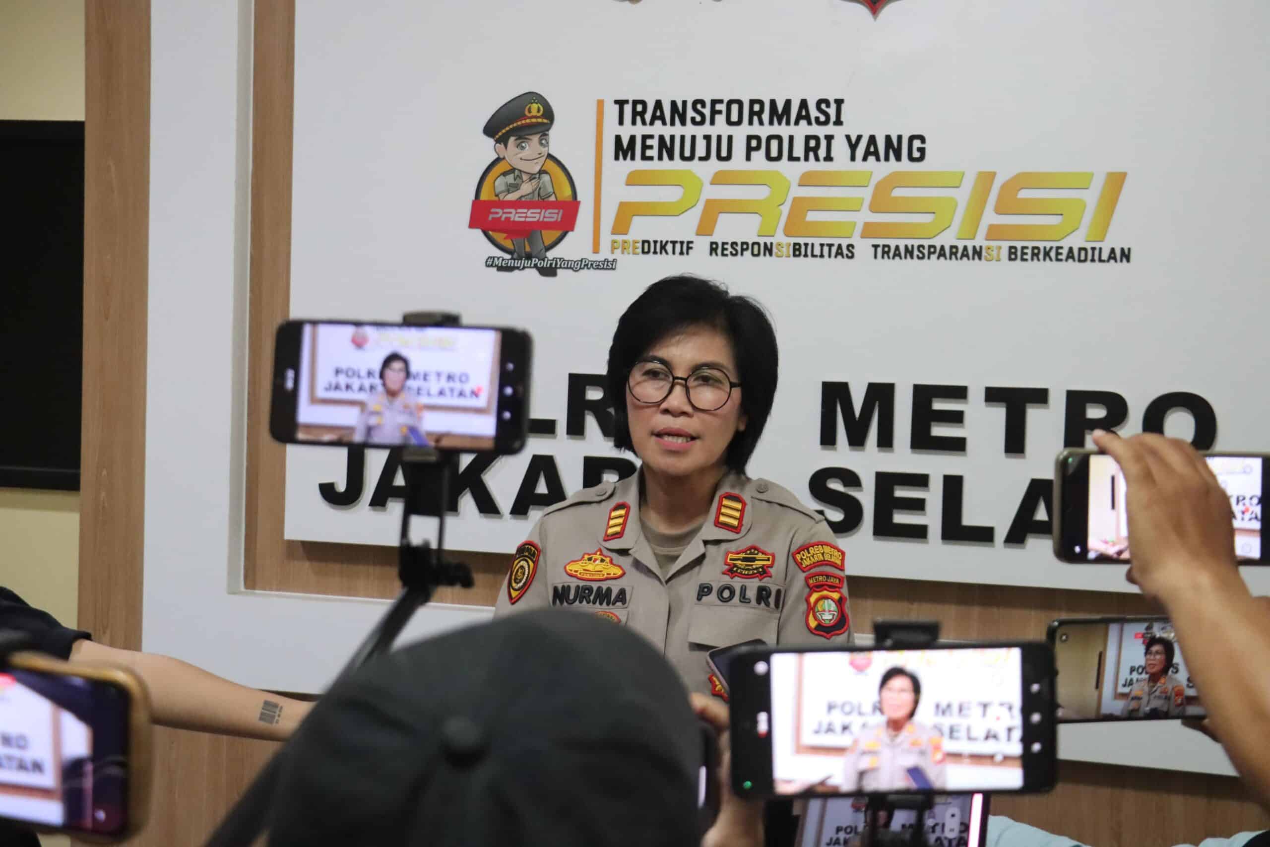 Kasi Humas Polres Jakarta Selatan, AKP Nurma Dewi. (Aris MP)