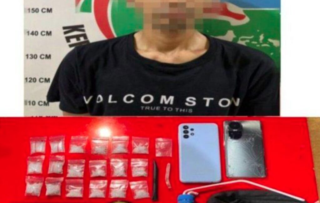 Ijay Residivis Dicokok Bawa 19 Paket Sabu