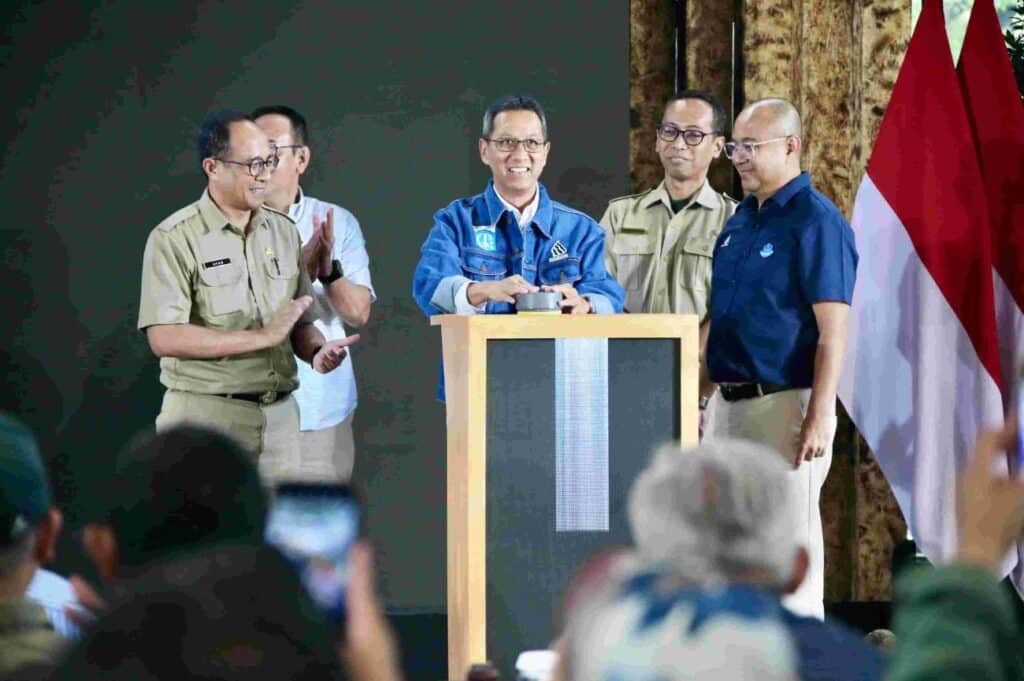 Wujudkan Cakupan Layanan Air, Heru Budi Resmikan Pencanangan Gedung Sentra Pelayanan PAM Jaya