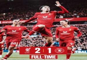 Liverpool vs Chelsea 2-1 di Liga Primer Inggris, Kokoh di Posisi Puncak