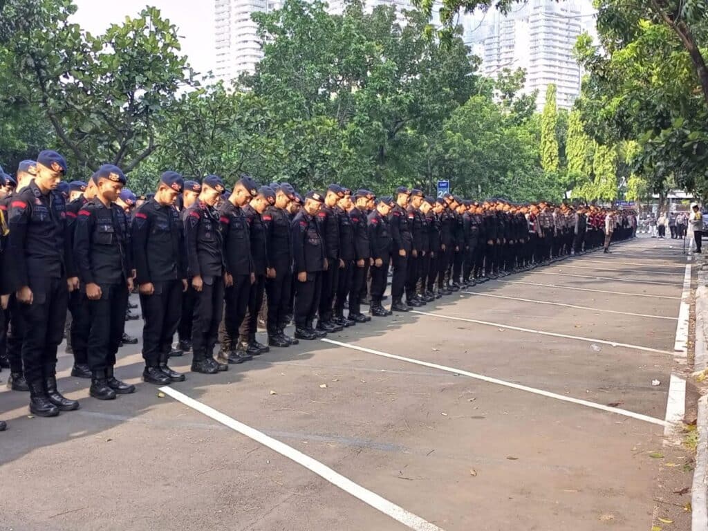 Polisi Kerahkan 455 Personel, Amankan Kampanye 3 Paslon di Pilkada Jakarta