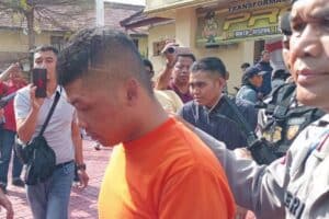 Polres Bogor Kota Ungkap Premanisme di Pasar Tumpah, Sita Golok dan Peluru