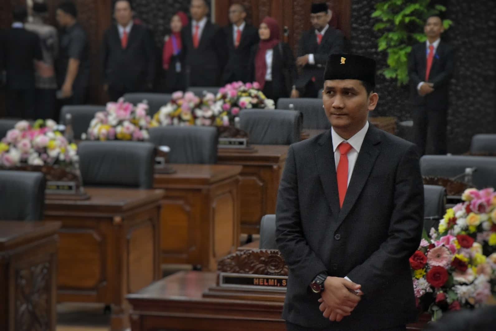 Jiovanno Nahampun, politisi muda dari PDI Perjuangan lolos ke DPRD Kabupaten Bekasi. (Eka)