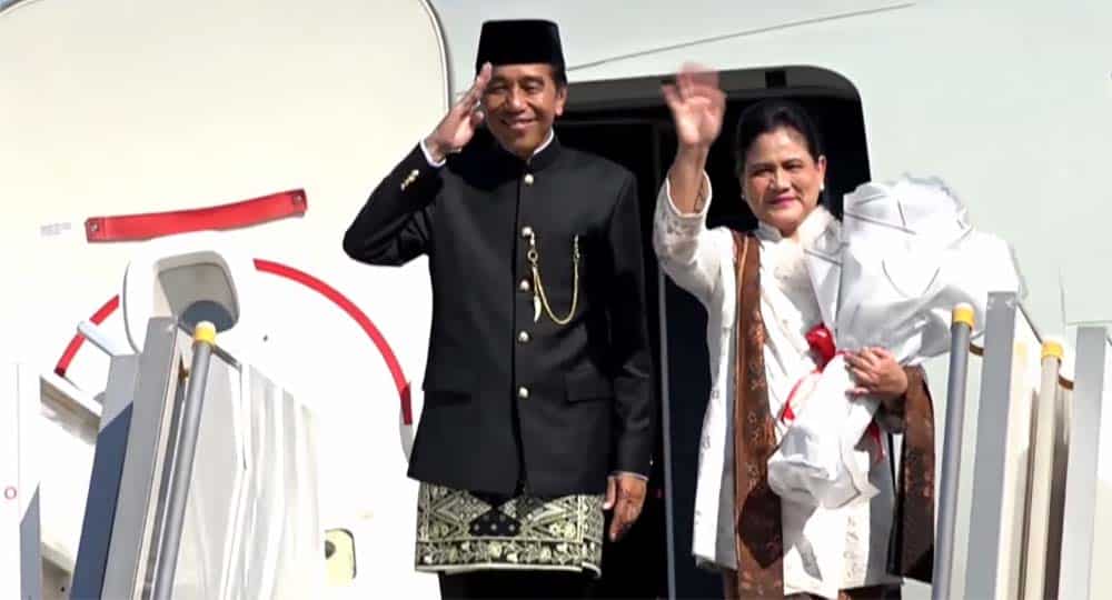 jokowi pulang