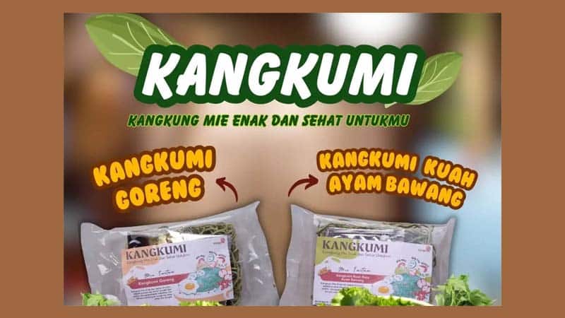Kangkumi Inovasi Mie Kangkung Temuan Arek Unair Surabaya