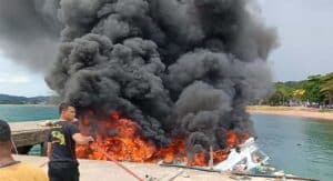 Speedboat Meledak Cagub Maluku Benny Wafat dan 4 Kolega