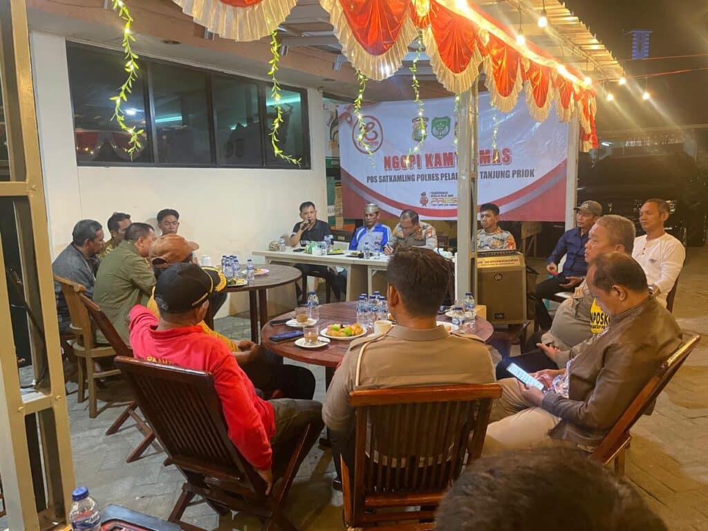 Wujudkan Pilkada Aman, Polsek Kawasan Sunda Kelapa Gelar ‘Ngopi Kamtibmas’