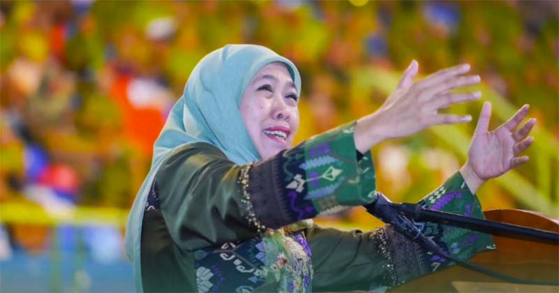 Khofifah Gubernur Wanita Pertama Jatim Paling Berpengaruh