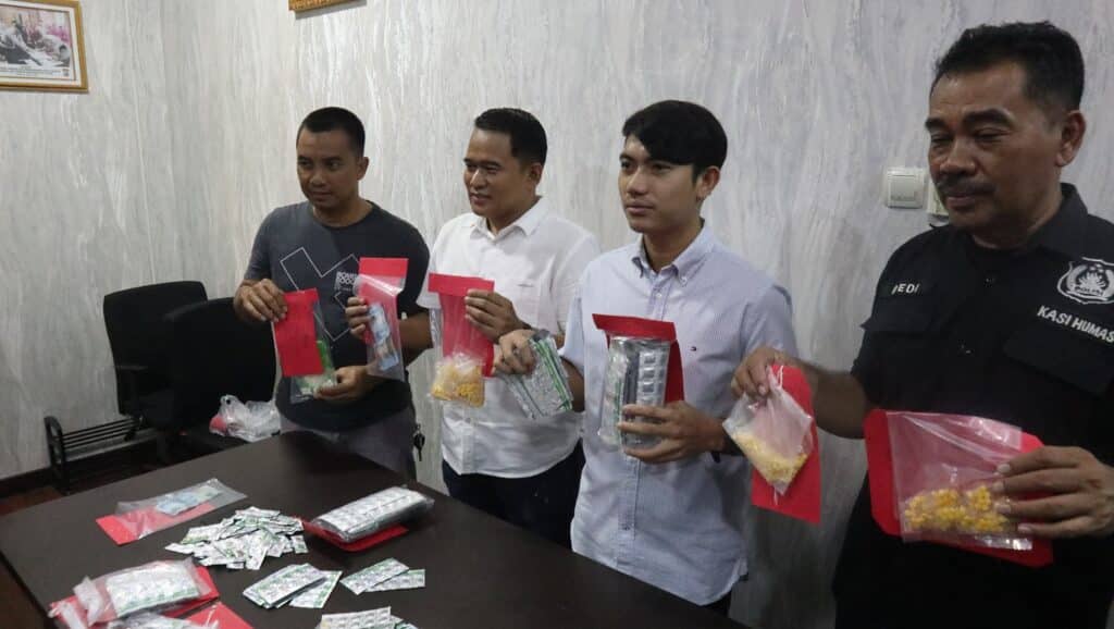 7 Pengedar Pil Koplo Sasaran Pemuda Ditangkap di Serang