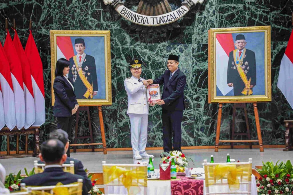 Teguh Setyabudi Lakukan Sertijab Sebagai Pj Gubernur Jakarta