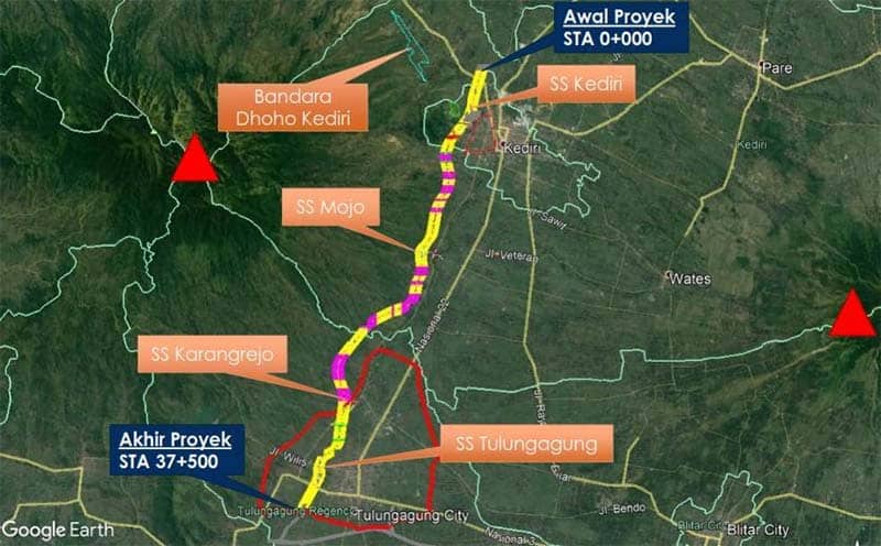 tol kediri tulungagung