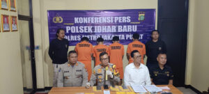Dalam Sepekan, Polsek Johar Baru Menciduk 4 Pengedar Narkoba