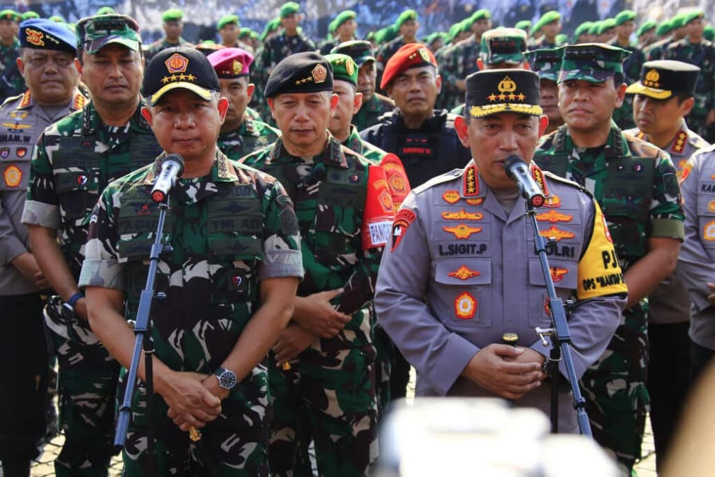 Polri Kerahkan Ribuan Pasukan Gabungan, Amankan Pelantikan Presiden