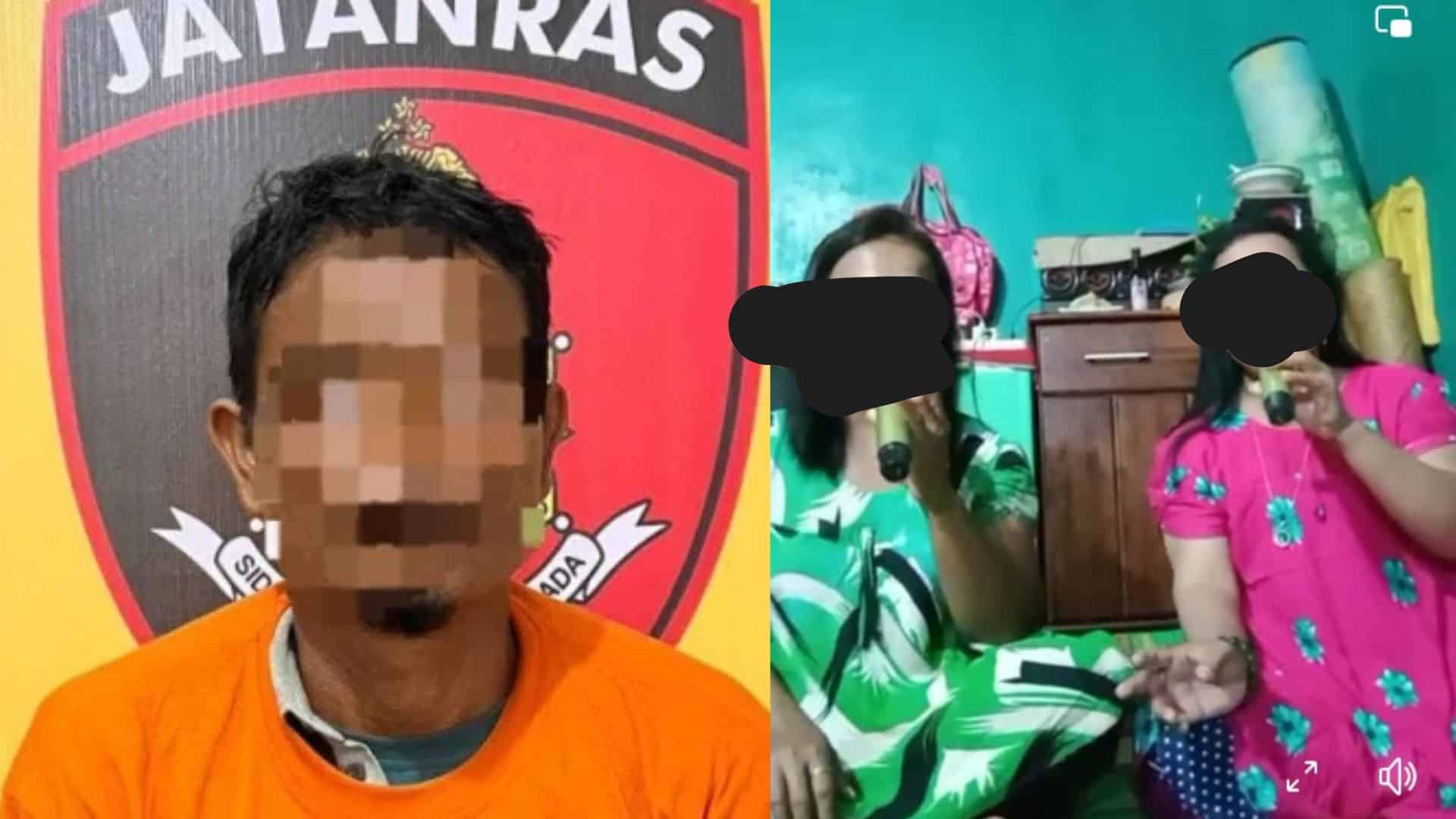 Detik Detik Suami Tikam Istri saat Live Streaming Facebook