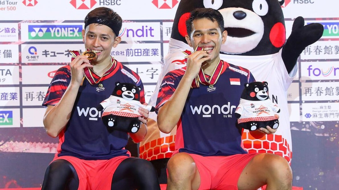 Fajar Rian Raih Gelar Japan Masters 2024, Gregoria Gagal di Final