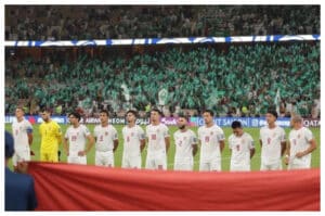 Gol Injury Time Bawa China Dekati Puncak Grup C, Indonesia di Posisi Terbawah