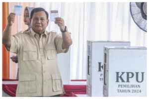 Usai Nyoblos, Prabowo Pantau Hitung Cepat di Hambalang